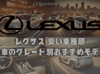 レクサス 安い 順 新車を比較して選ぶ方法